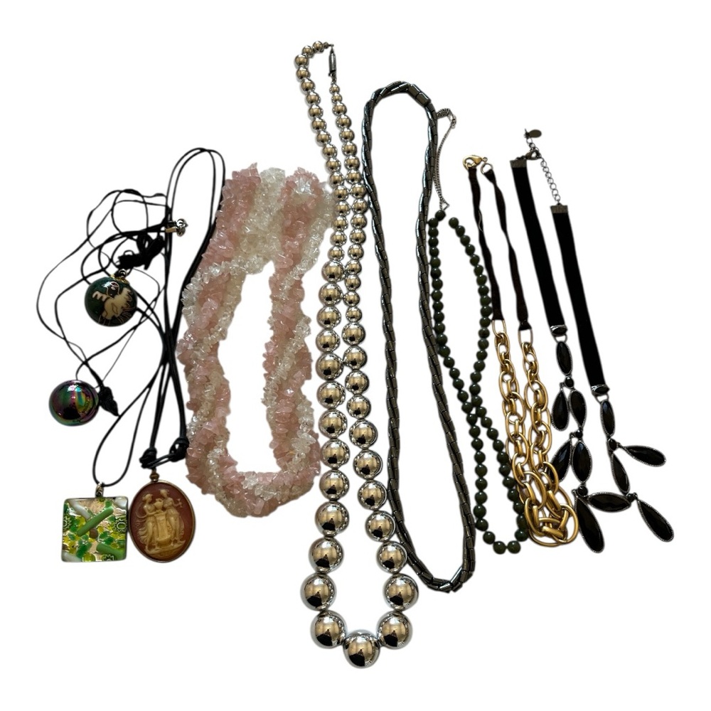 (10) Fabulous Costume Necklaces